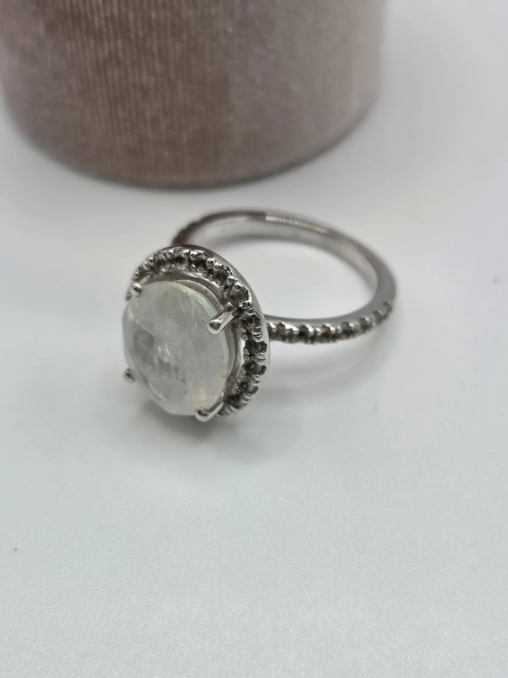 Moon Magic Sterling Silver And Moonstone Size 7